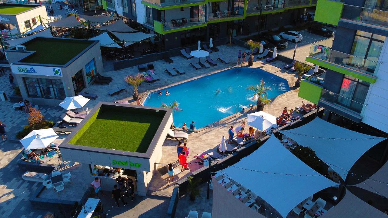 Năvodari San Francisco Aparthotel Pool & Spa Mamaia Nord מראה חיצוני תמונה